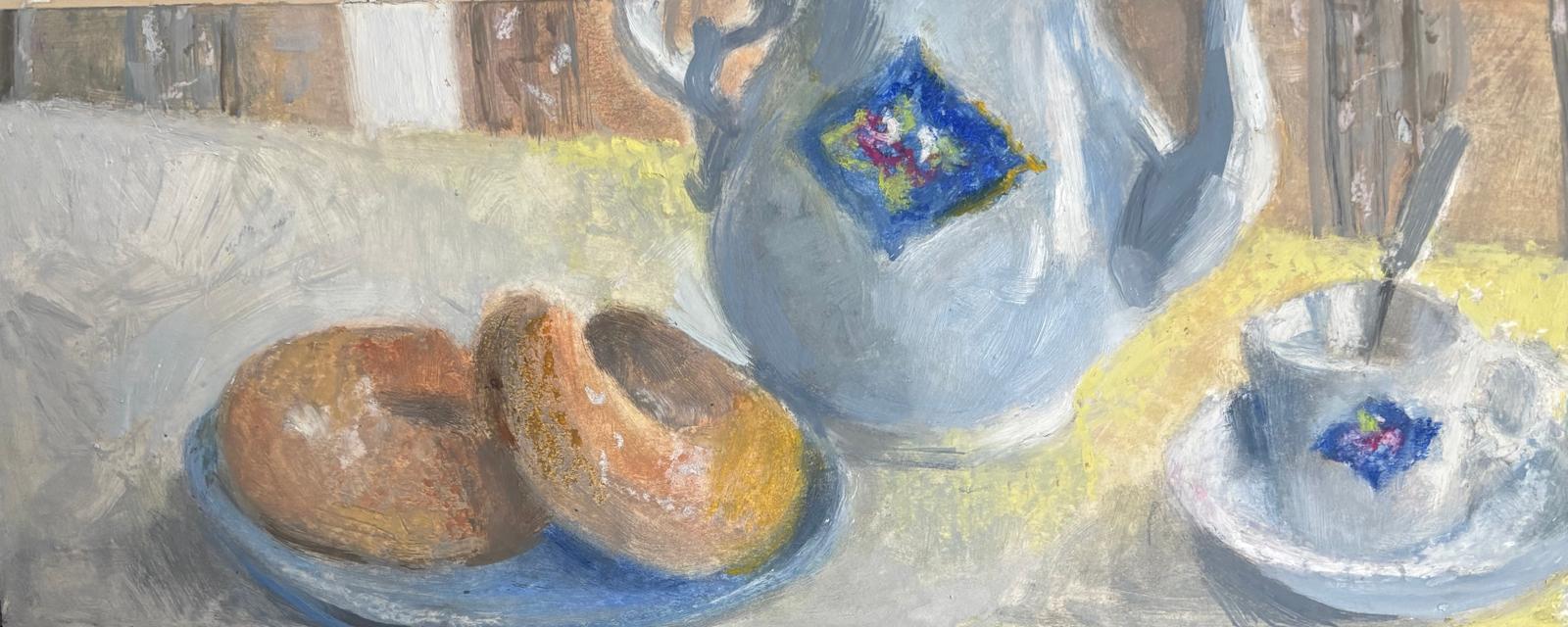 Stillleben mit Kipferl_Johanna Gebetsroither